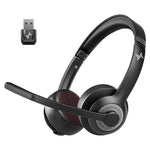 JIAMQISHI  EH02 Work Wireless Bluetooth Headset USB Dongle